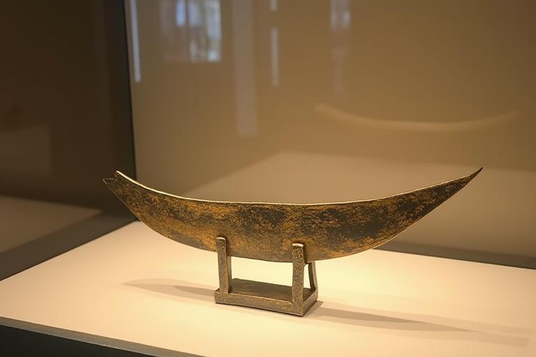 국립중앙박물관에 전시된 복원된 청동기 유물